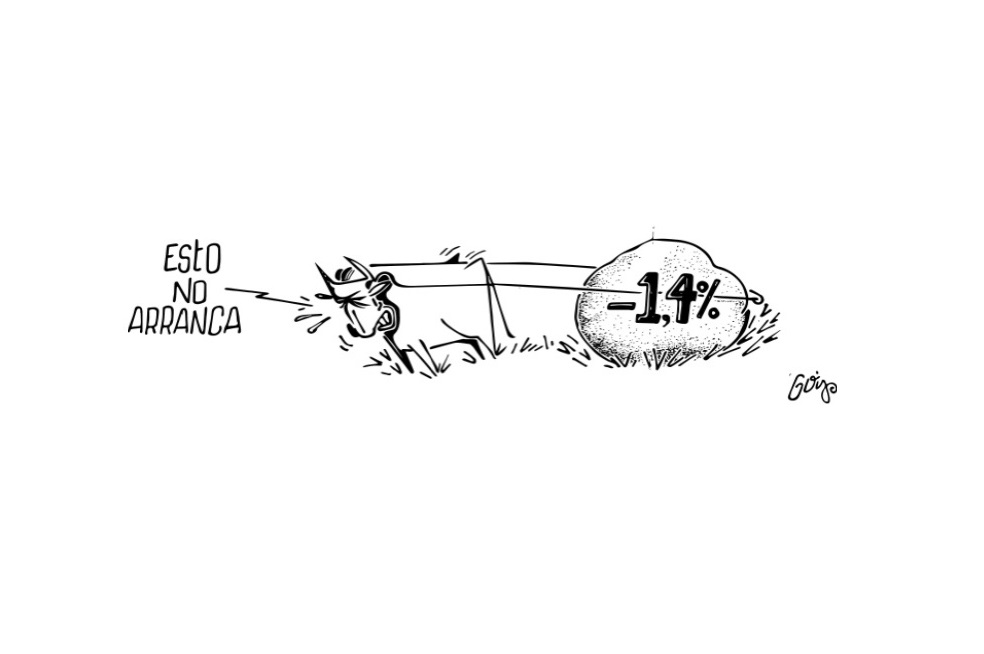 Desaceleración del agro
