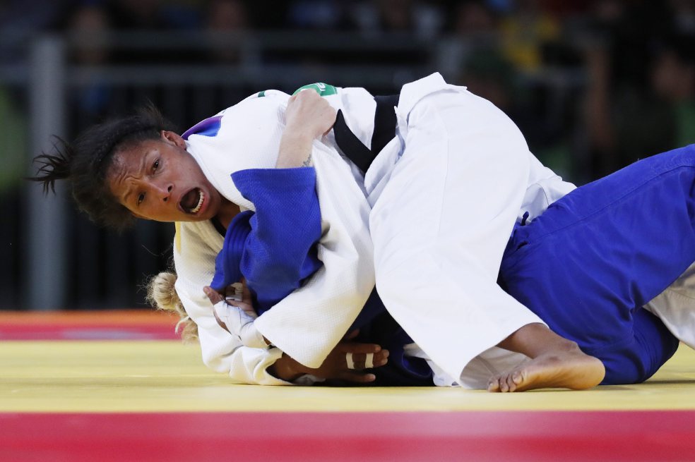 La judoka Yuri Alvear se despidió en la primera ronda del Masters de Doha
