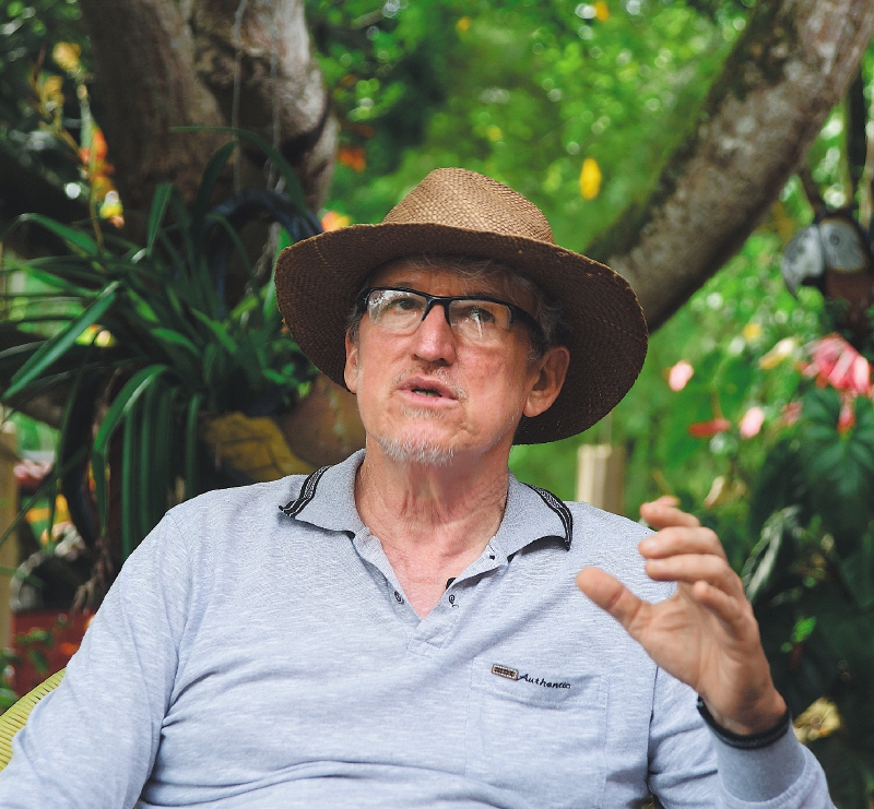 Jaime Ardila, director del periódico “El Yariguí” y hermano de Reinaldo Ardila, miembro del Eln.  / Gustavo Torrijos