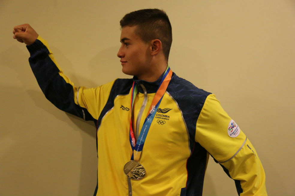 Daniel Restrepo, abanderado de Colombia para Juegos Olímpicos de la Juventud