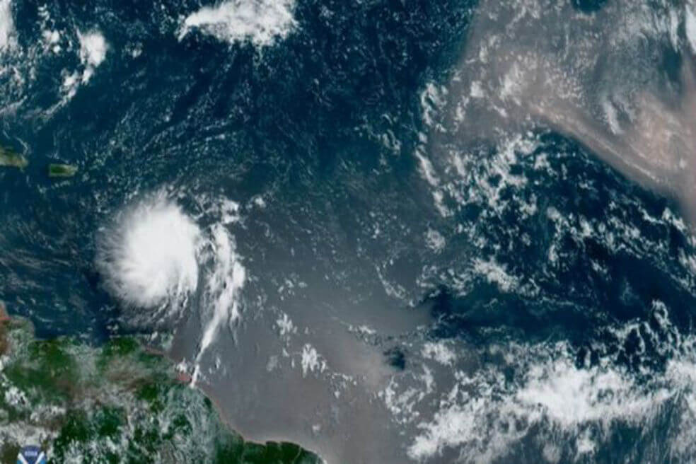 La tormenta tropical Dorian se acerca a Puerto Rico y República Dominicana