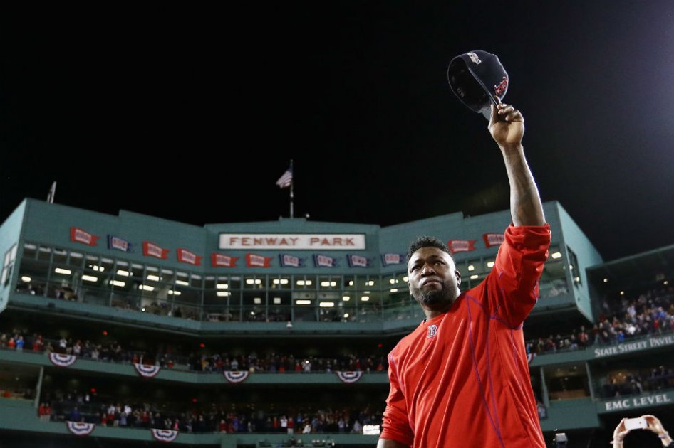 David Ortíz, bateador designado de los Medias Rojas de Boston. Foto: AFP