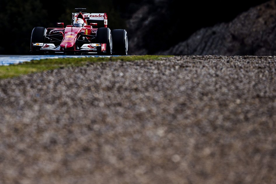 Sebastian Vettel, piloto de Ferrari. Foto: AFP