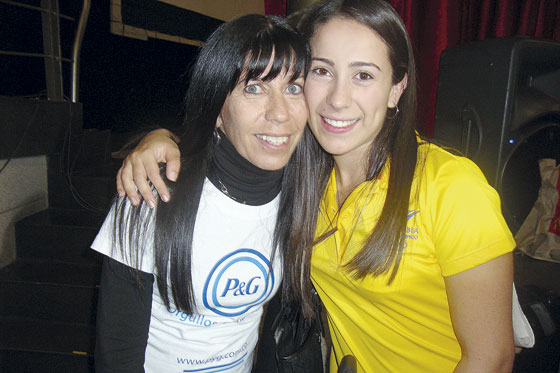 Claudia Londoño, la delegada de las mamás en los olímpicos