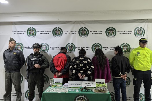 Desmantelan red familiar de microtráfico que operaba en Corabastos