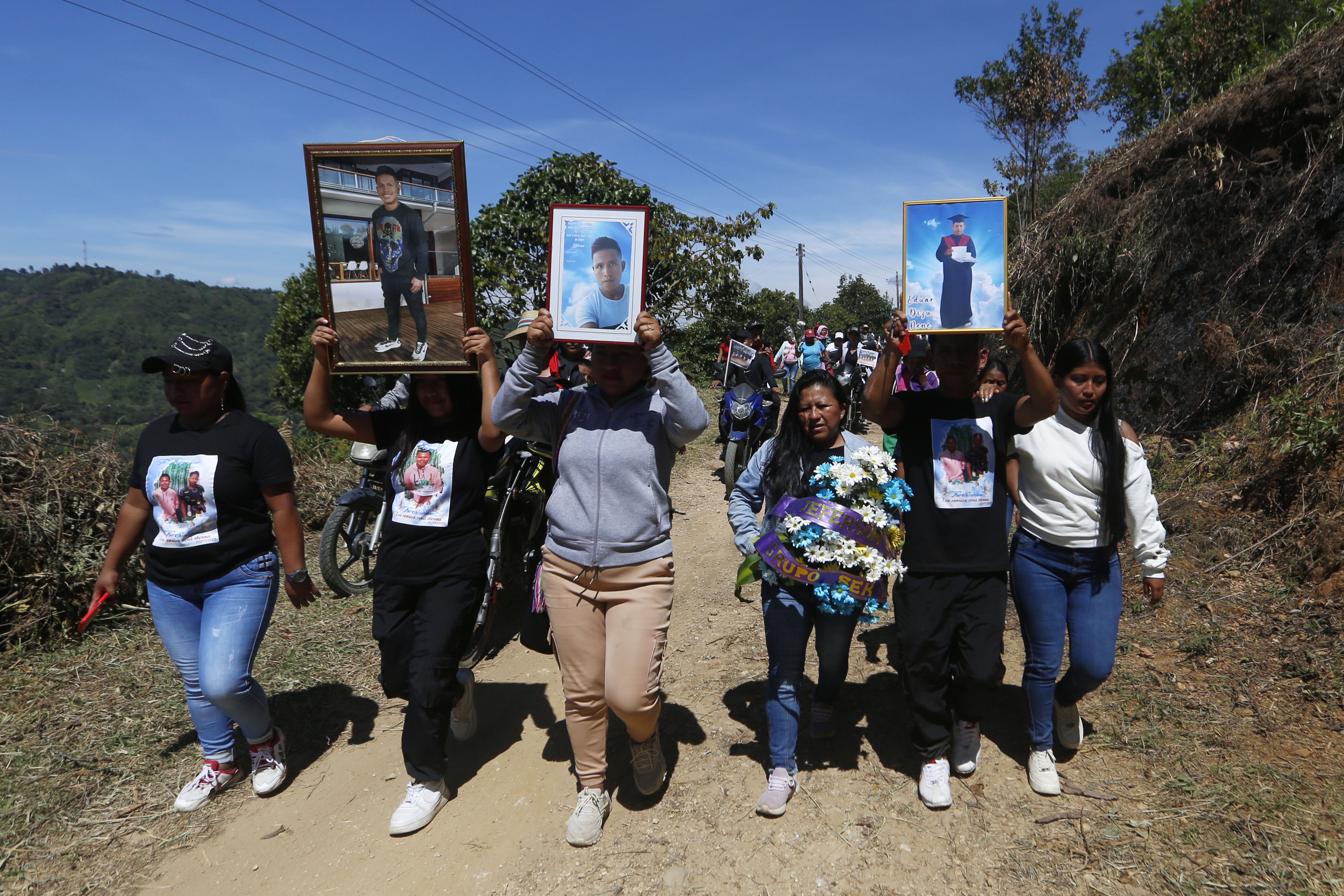 Caldono grita S.O.S.: la historia de los cuatro jóvenes asesinados en una semana