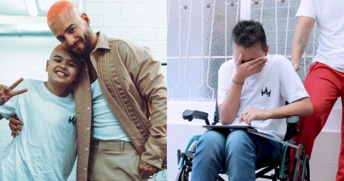 Video: Así es la casa que Maluma le regaló a Bastian, un niño con cáncer