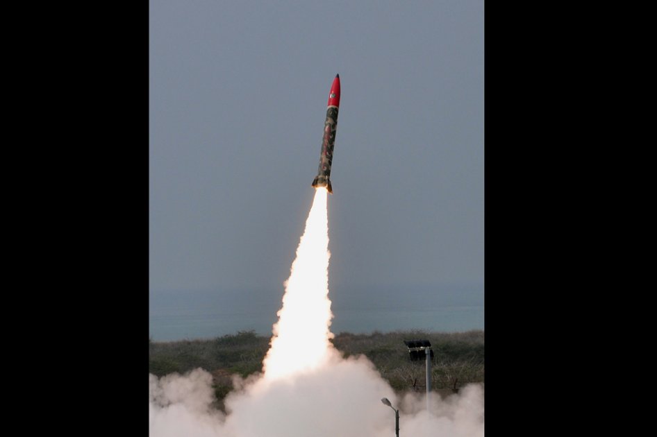 Pakistán probó misil de corto alcance con capacidad nuclear