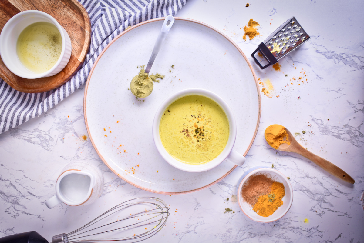 La receta que estabas buscando: un delicioso té matcha