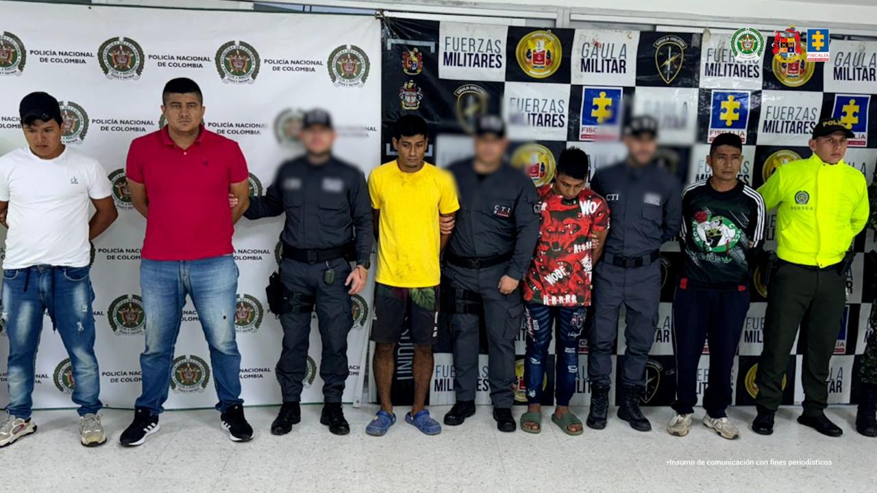 Dentro de las víctimas hay tres líderes sociales y un menor de edad.
