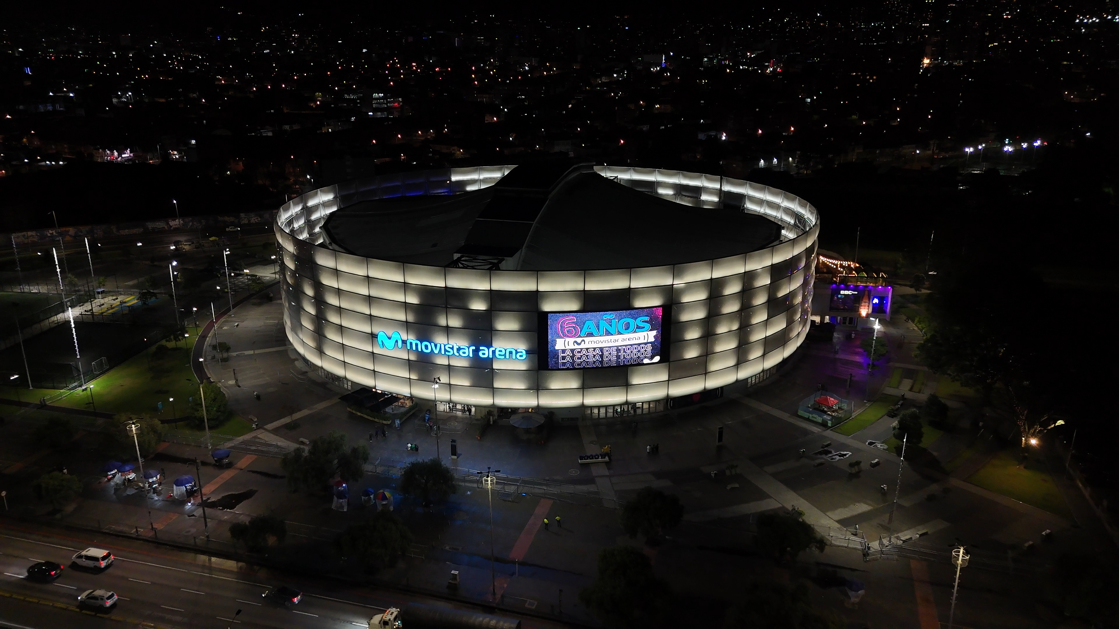 Movistar Arena, seis años latiendo