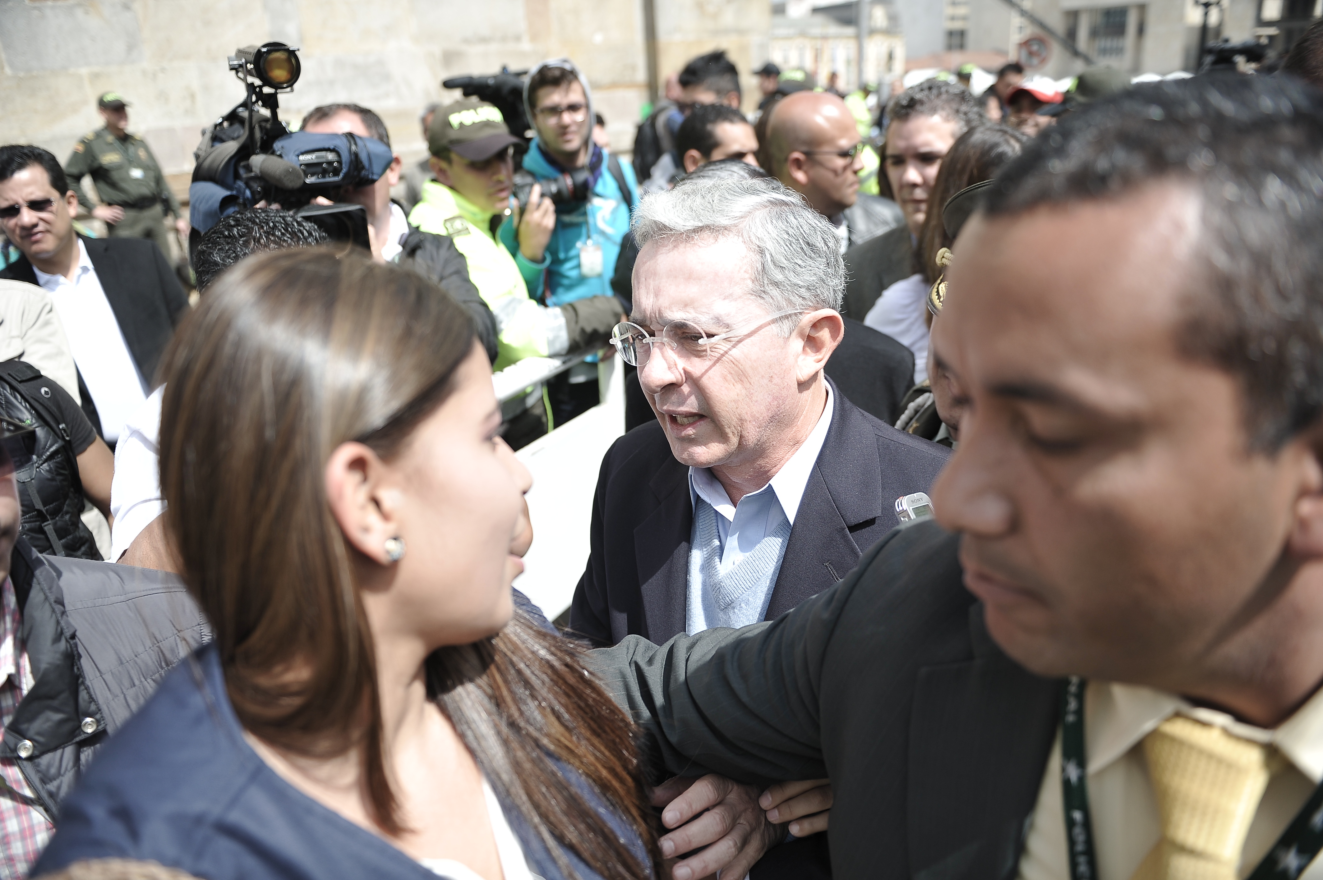 Expresidente Uribe cerró la jornada de audiencias. Esto fue lo que dijo