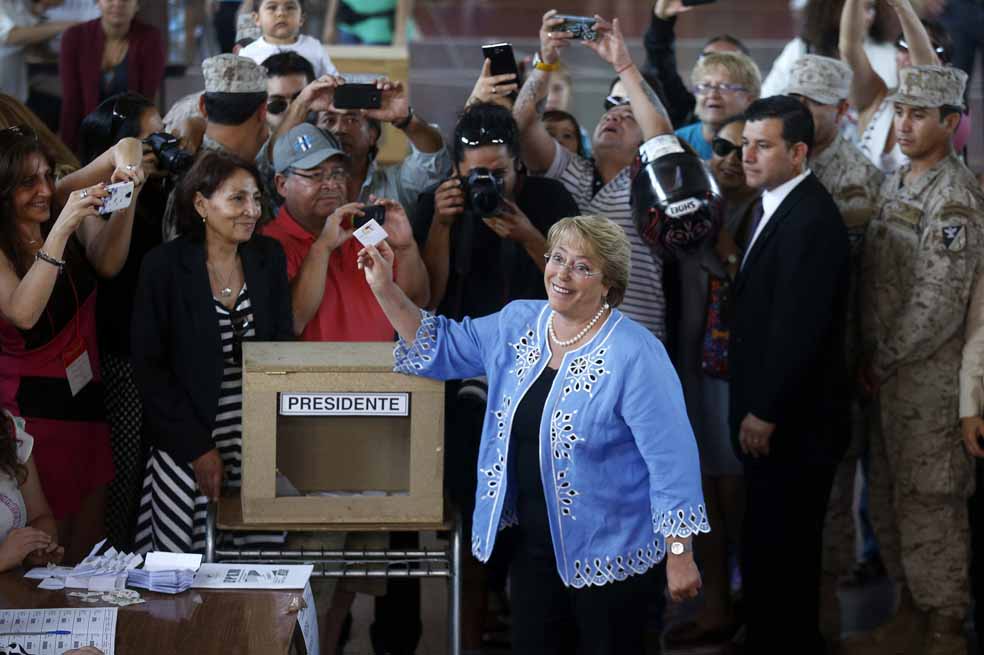 Bachelet, sin sorpresas