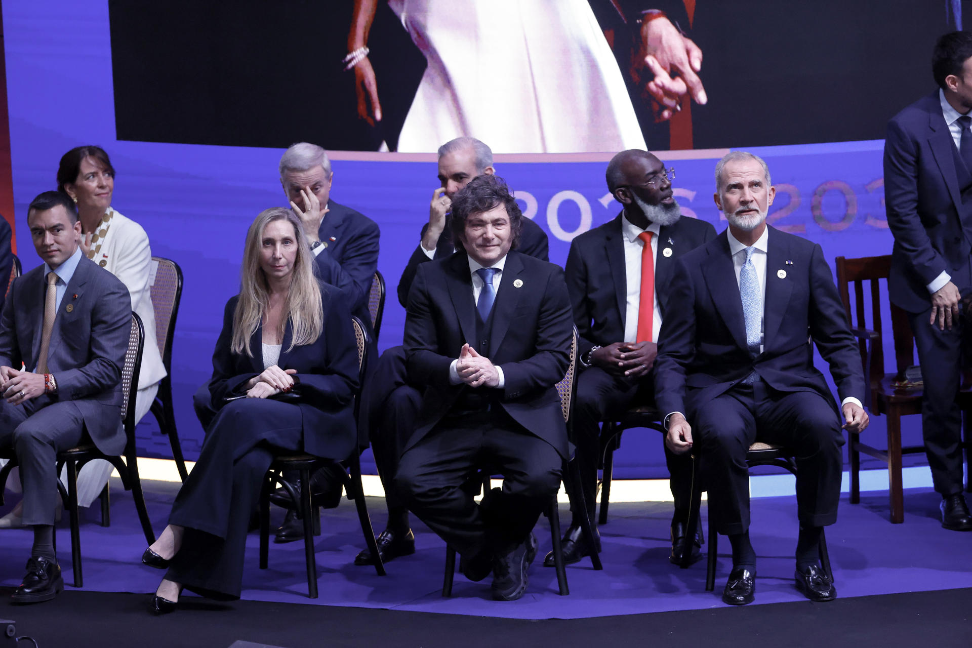 Milei, Kast, Noboa y el rey Felipe VI: así acompañó el mundo la posesión de De la Espriella