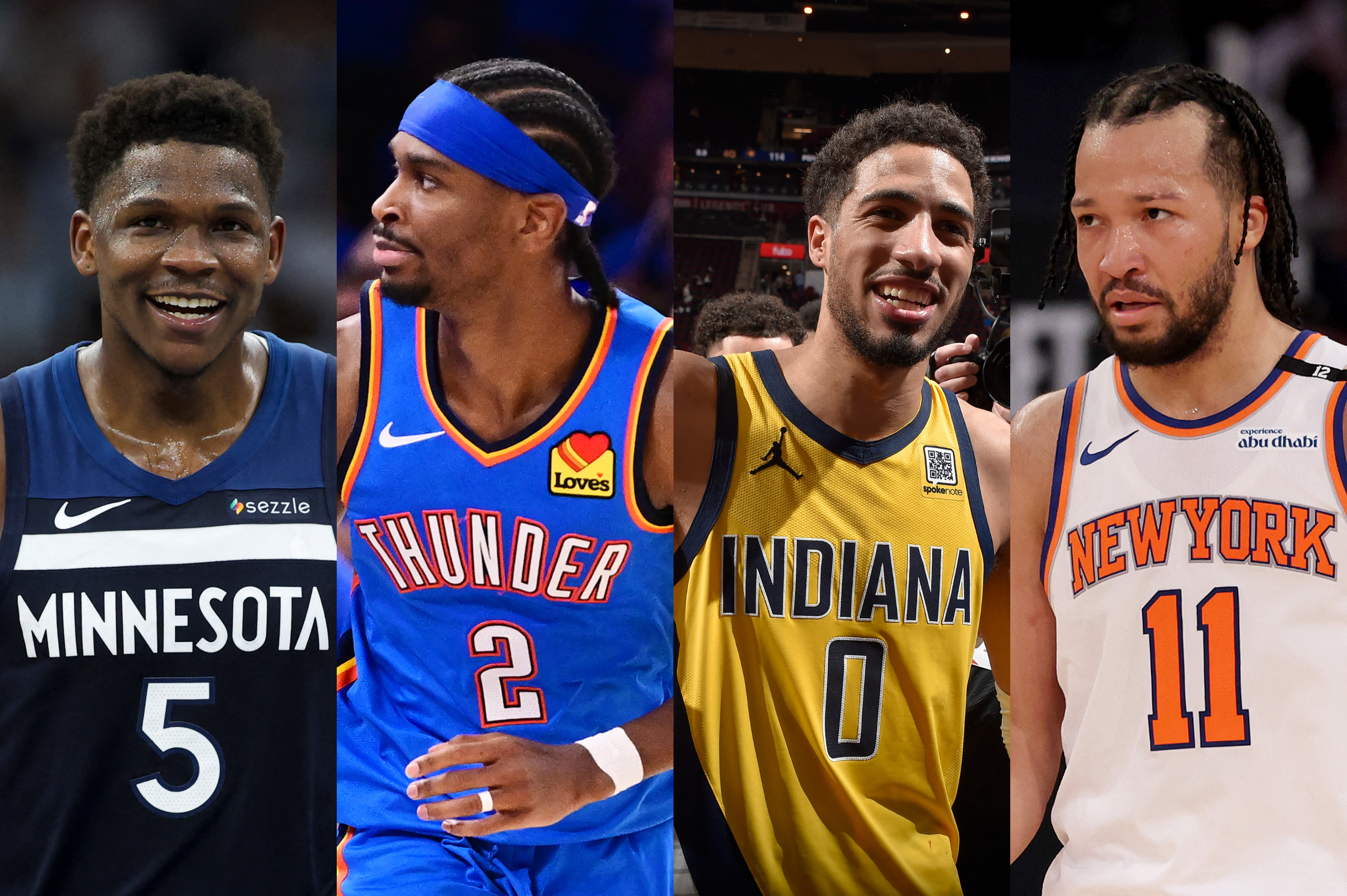 Timberwolves, Thunder, Pacers y Knicks definirán al campeón de la NBA.