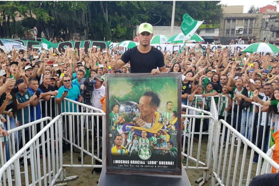 Guerra fue elegido como el mejor jugador de la Copa Libertadores. / @nacionaloficial