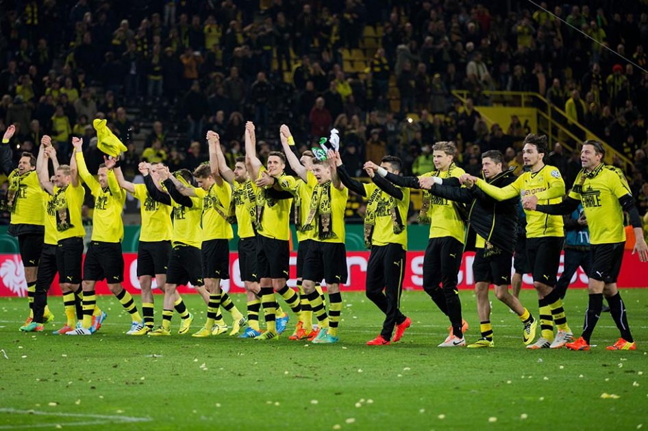 Borussia Dortmund ganó y clasificó a la final de la Copa de Alemania