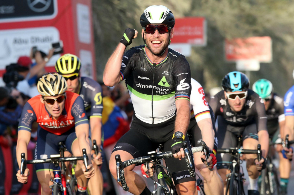 Cavendish se quedó con la primera etapa del Tour de Abu Dhabi