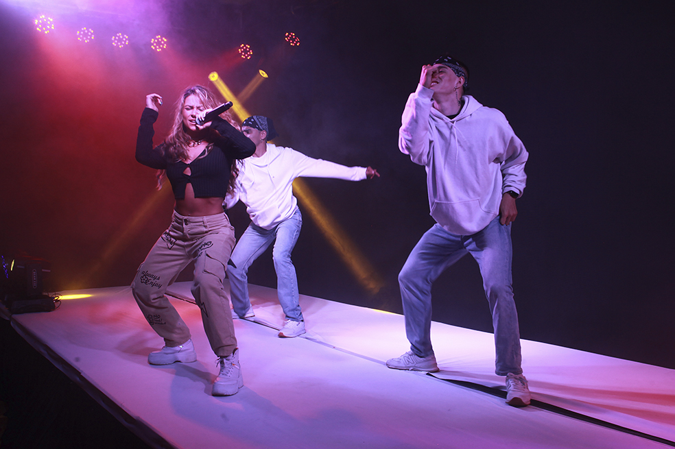 Loy en su showcase