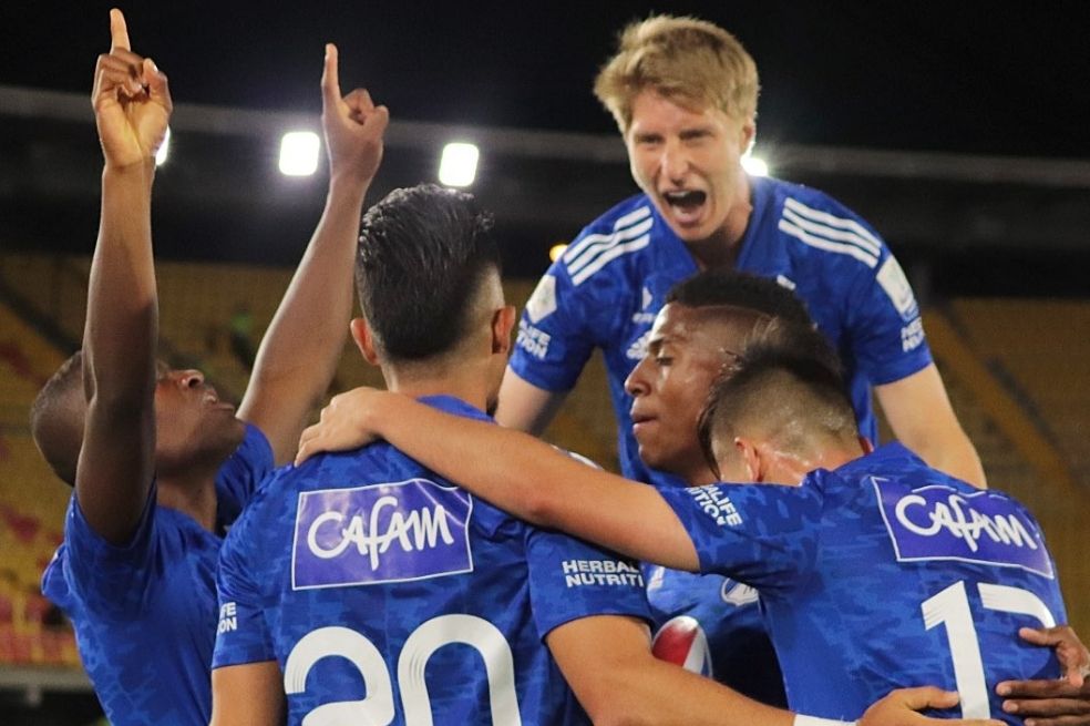 Contundente victoria de Millonarios contra Santa Fe en el clásico capitalino