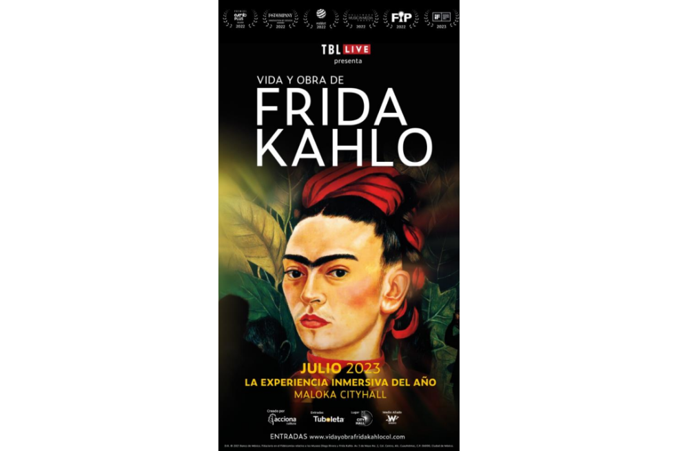 Bogotá se llenará de color mexicano con la exposición inmersiva de Frida Kahlo