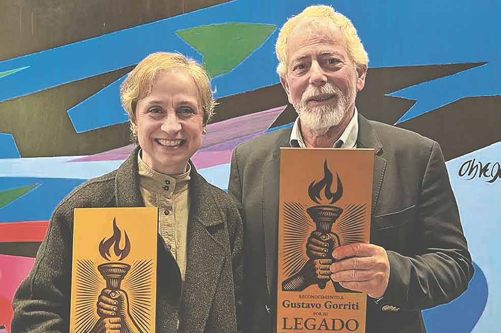 Carmen Aristegui y Gustavo Gorriti