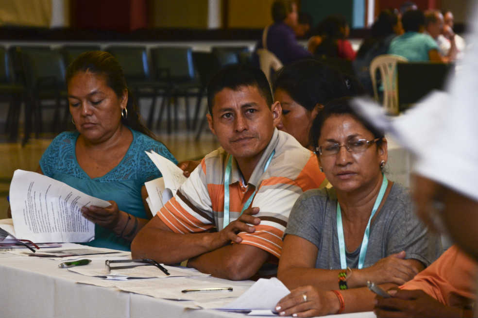 Sin importar a quien le cayera el guante, los asistentes, que venían desde Tolima, Cundinamarca, Boyacá, Casanare, Meta y Guaviare, derrocaron a los armados y se atrevieron a soñar un país nuevo. / Mario Zamudio