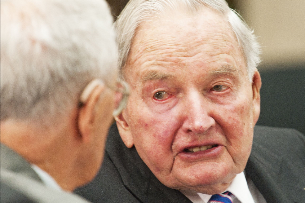 A los 101 años muere David Rockefeller, nieto del fundador de esa dinastía