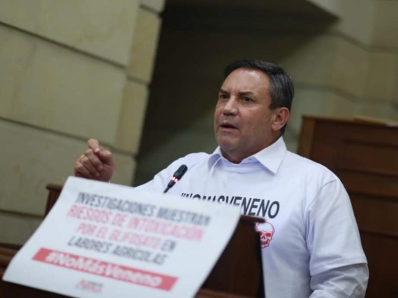 Jimmy Díaz, en su paso por el Congreso. / Cámara de Representantes