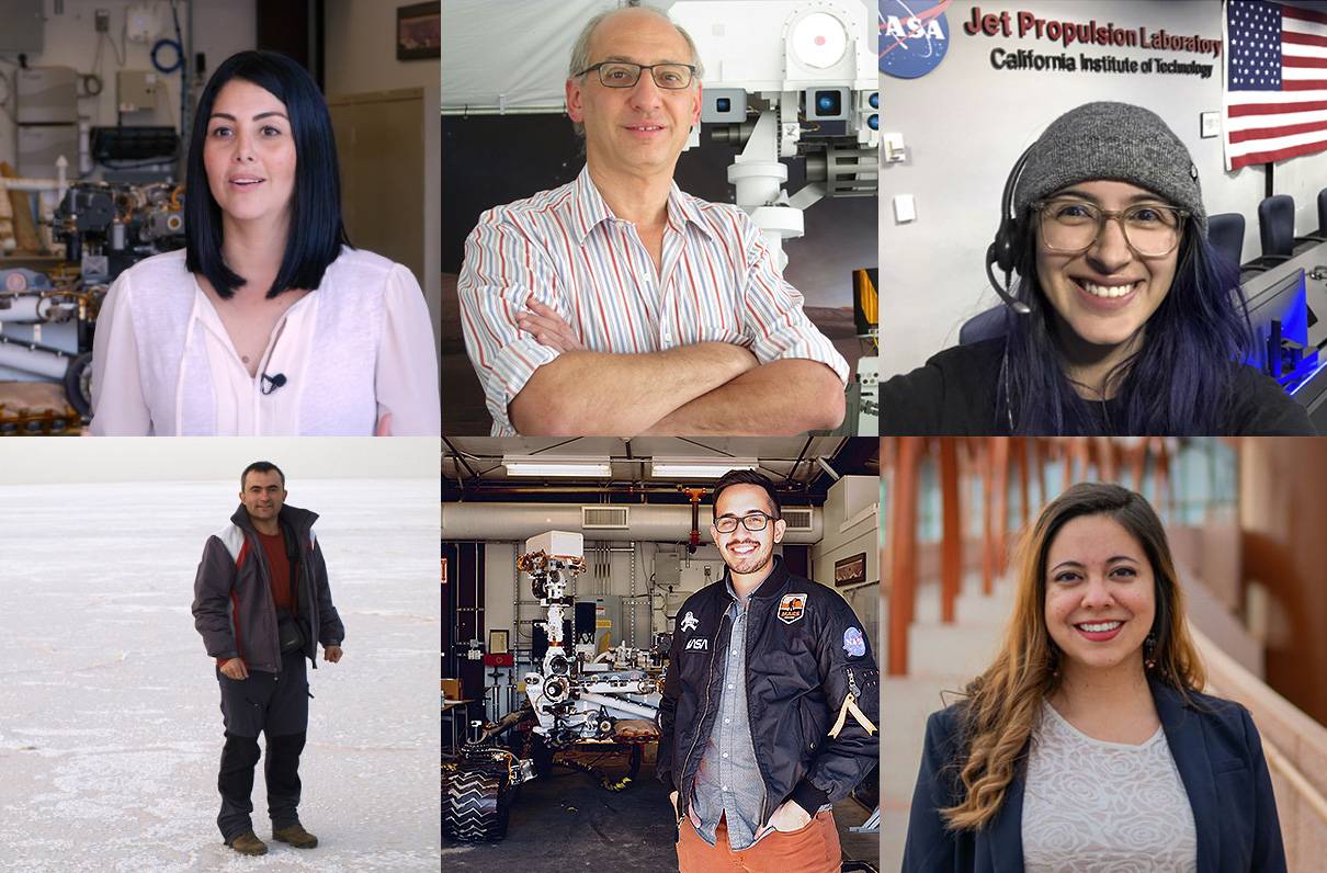 El equipo de la NASA que habla español y que busca vida en Marte