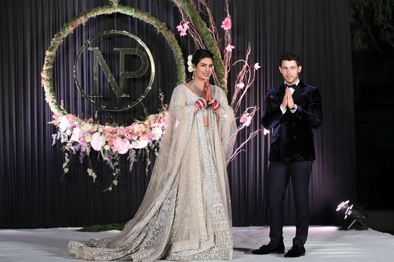 Priyanka Chopra y Nick Jonas celebran durante cuatro días su boda en la India