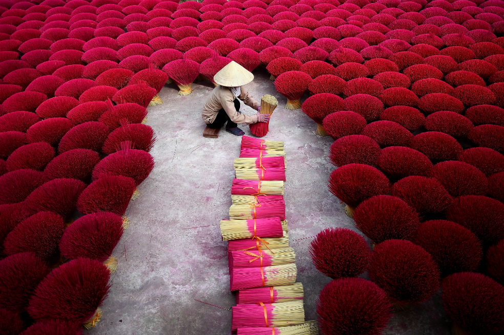 En fotos: El ‘pueblo del incienso’ de Vietnam