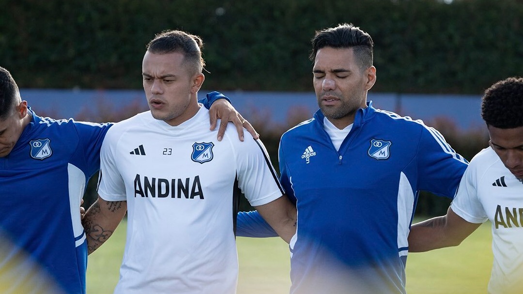 Así fue el primer entrenamiento de Falcao con Millonarios: video