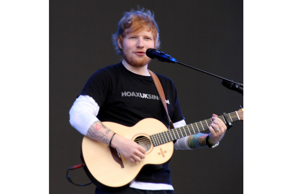 Ed Sheeran busca conquistar el mercado francés