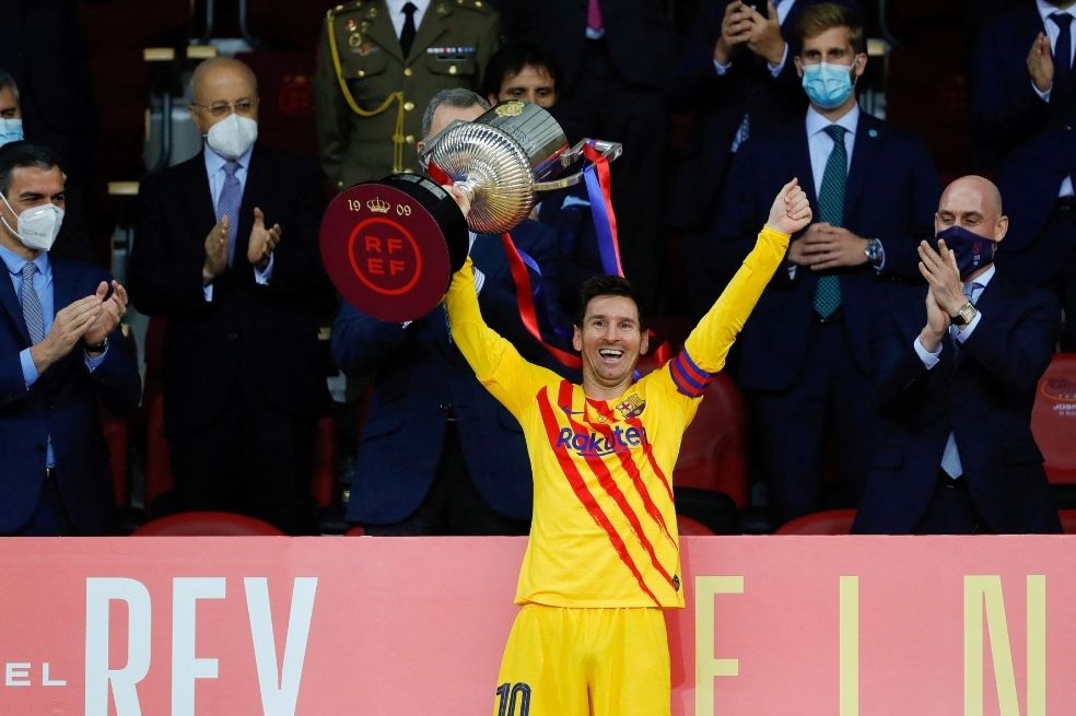 “Es muy especial ser el capitán del Barça y levantar esta Copa”: Lionel Messi