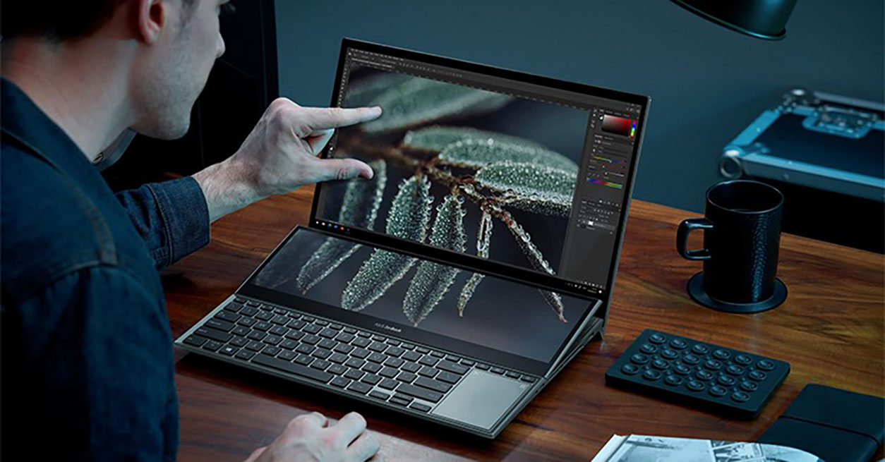Práctico, elegante y potente: así es el portátil ASUS ZenBook Pro Duo 15 OLED