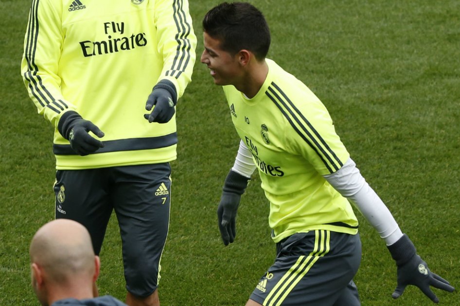 Zidane confirma recaída de Bale y James continuaría como titular