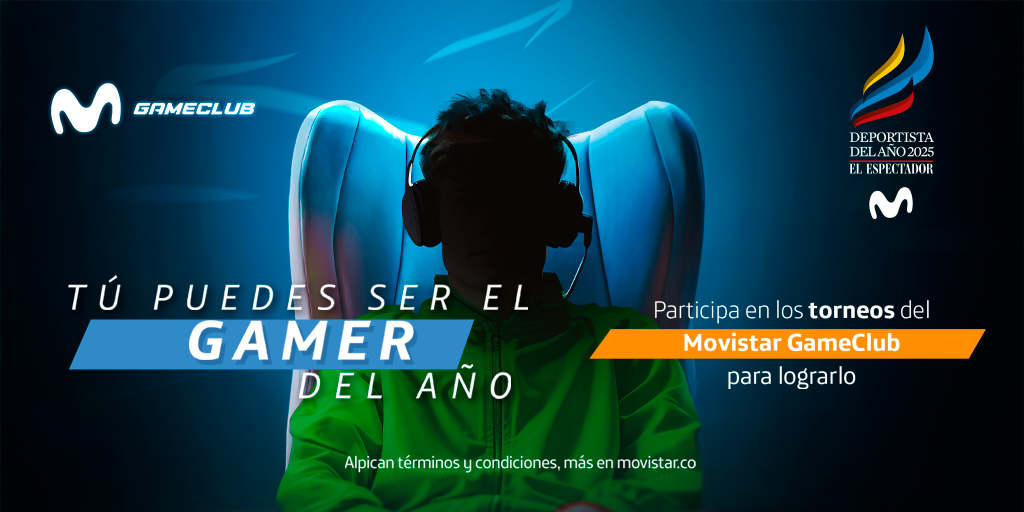 Movistar Game Club y El Espectador lanzan convocatoria al Gamer del Año Colombia