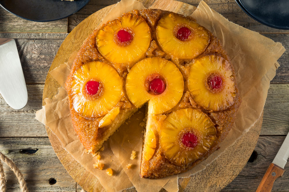 Toma nota de esta receta fácil de torta de piña casera. ¡En pocos pasos!