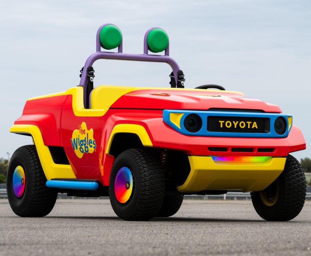 Toyota presenta un Land Cruiser totalmente funcional para niños