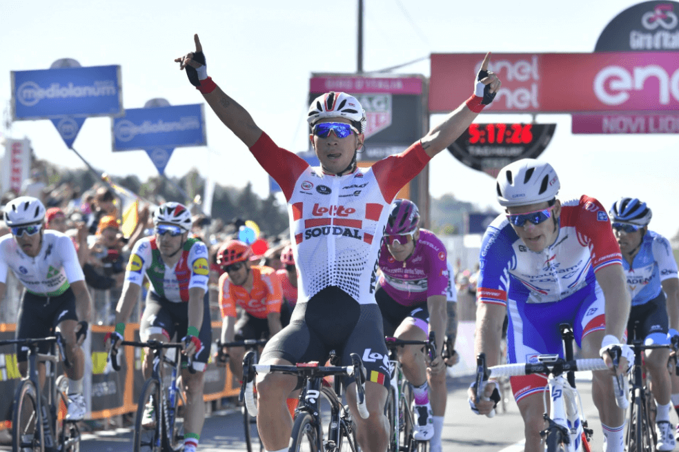 Caleb Ewan ganó la undécima etapa del Giro de Italia