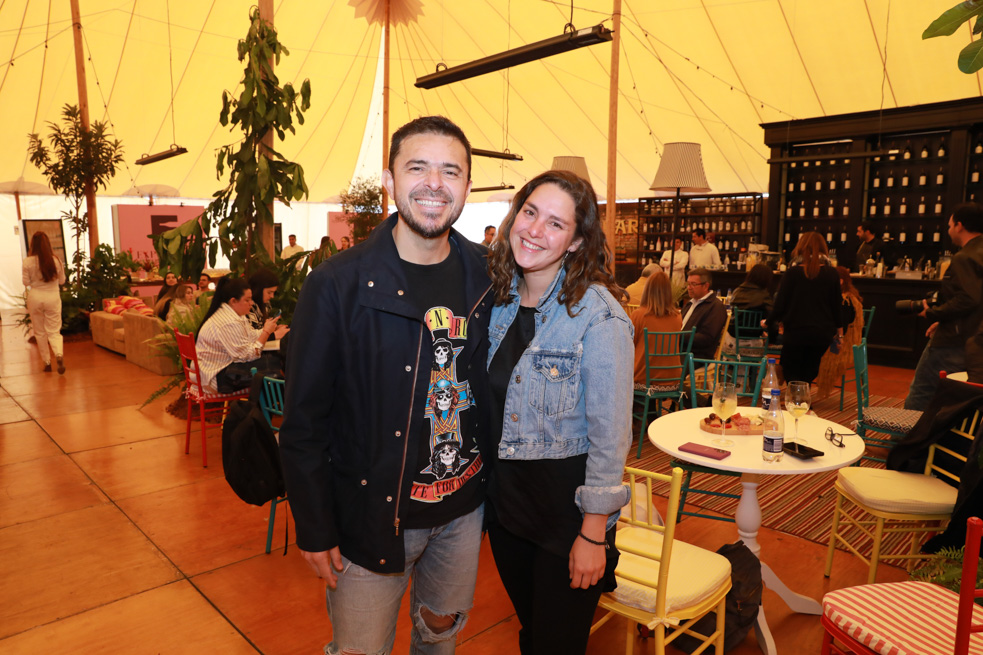 Diego Camargo y Alexandra Ramírez