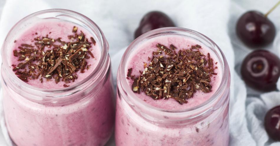 Batido de cereza para fortalecer los huesos