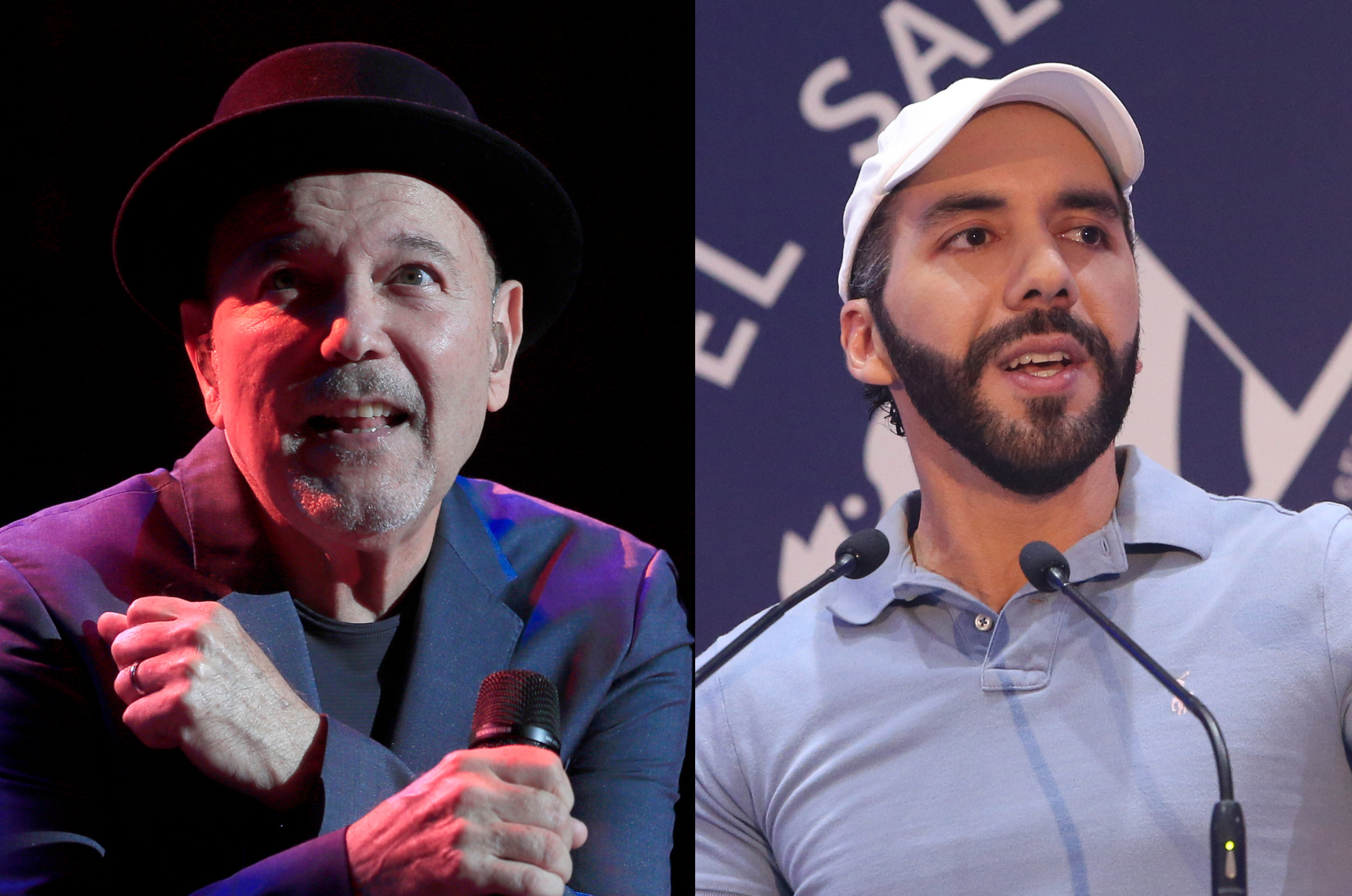 Rubén Blades defendió la reelección de Nayib Bukele en El Salvador