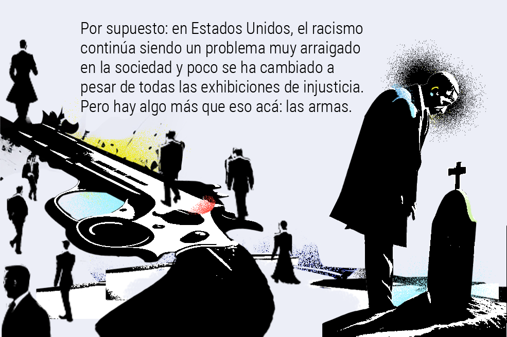 EE. UU., donde timbrar en una dirección equivocada puede llevar a que te disparen.