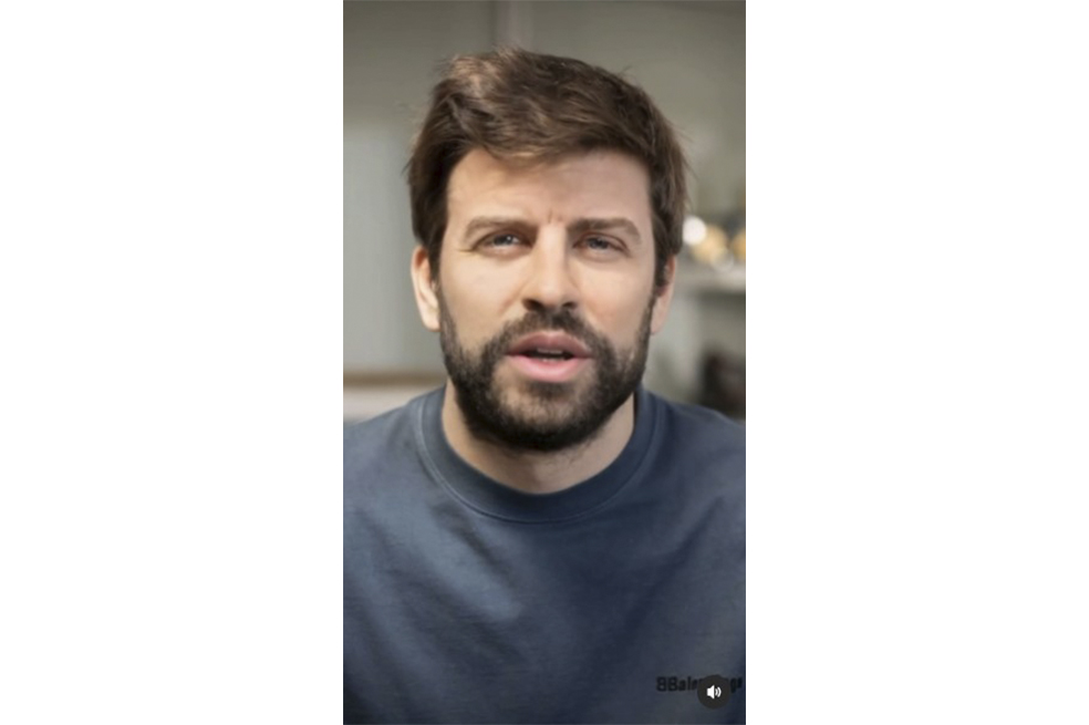 Piqué pide perdón a Shakira