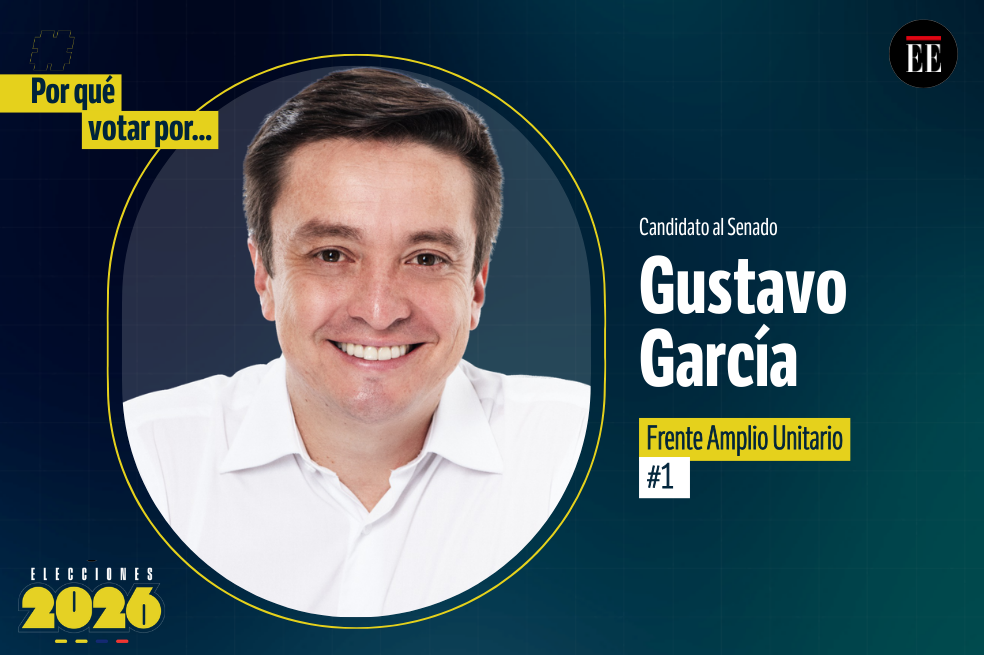 “Por qué votar por”: Gustavo García Figueroa, candidato al Senado