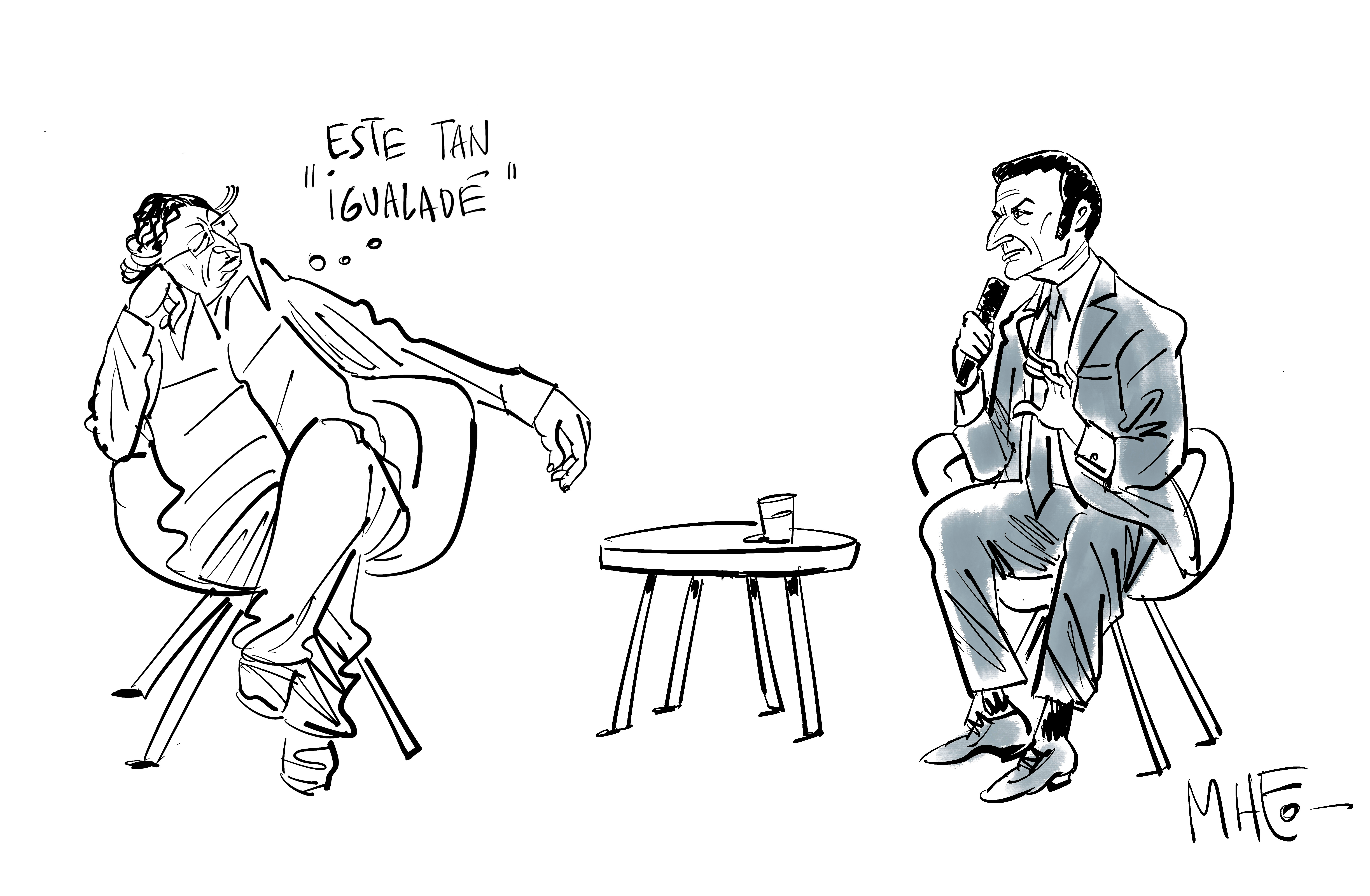 Debate desparramado