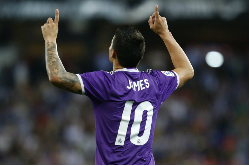 James Rodríguez aseguró que tiene una «buena relación» con Zidane
