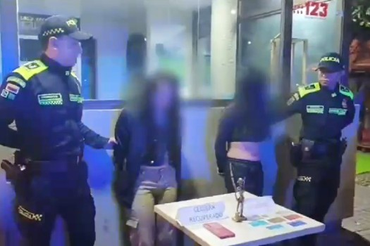Dos mujeres son capturadas por drogar y robar a un señor de 64 años en Usaquén